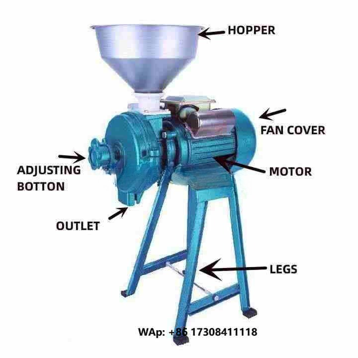 Grain Mill Grinder - مطحنة حبوب متعددة الاستخدامات للذرة والقهوة