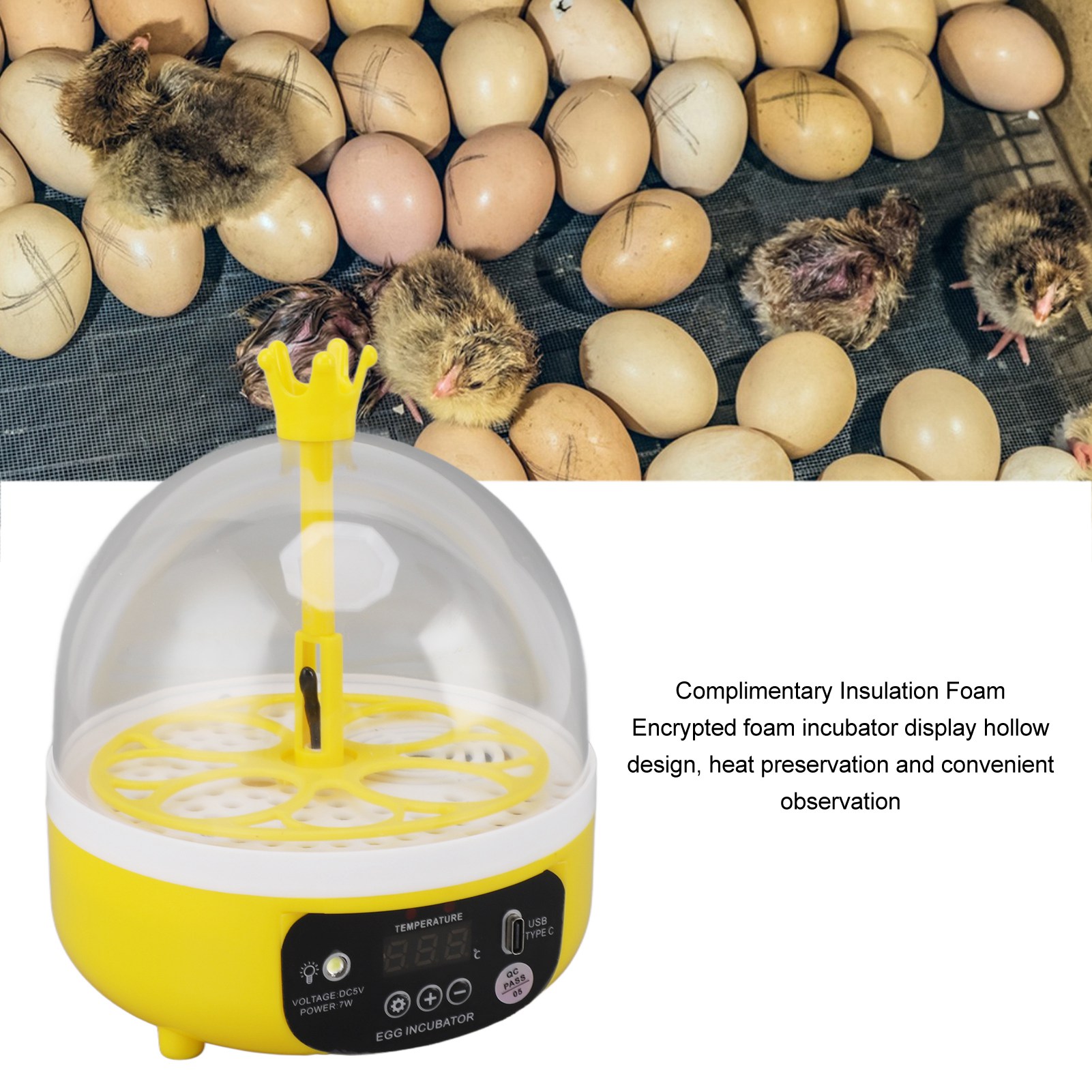 Poultry Incubator - حاضنة البيض التلقائي التحكم في درجة
