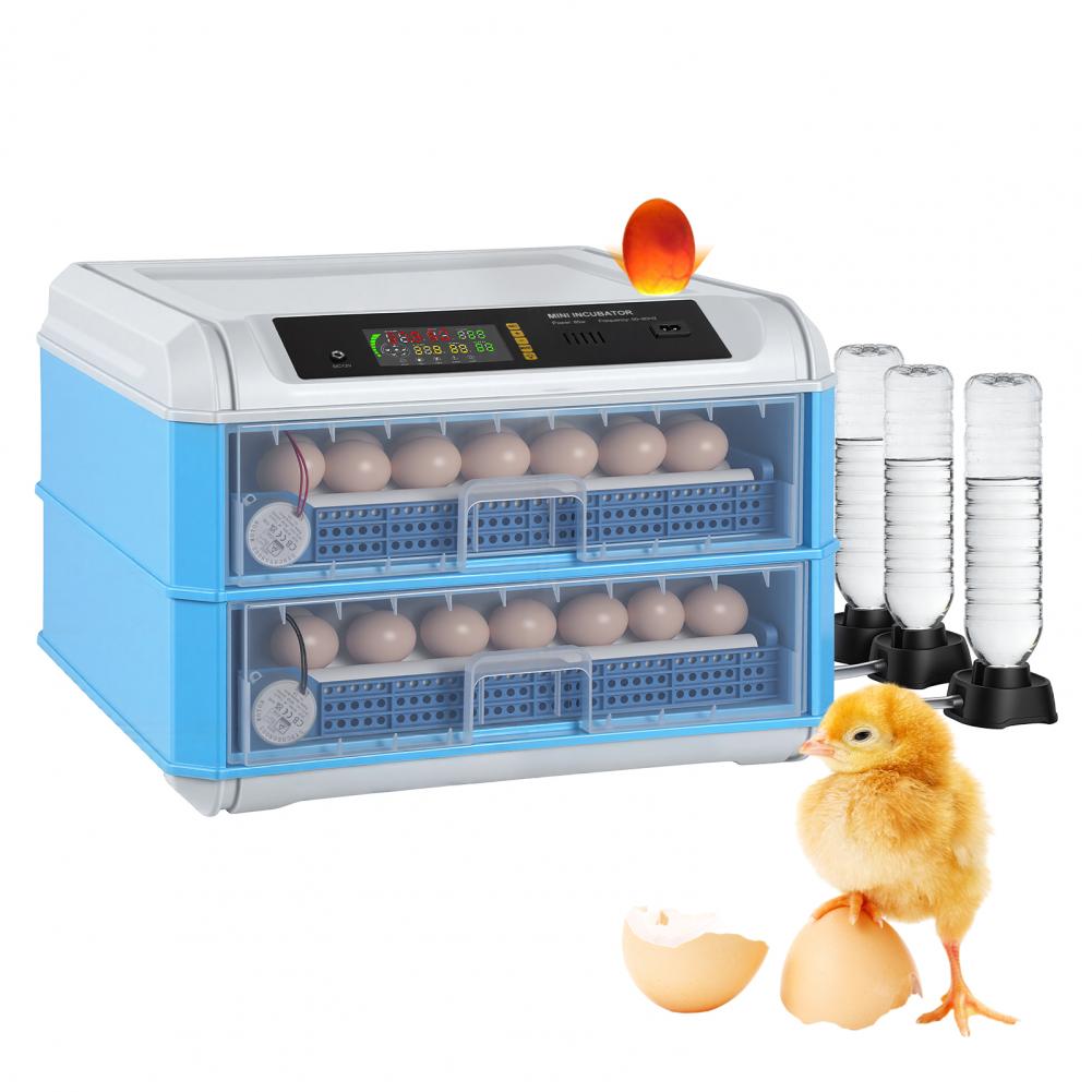 Poultry Incubator - حاضنة بيض سعة 120 بيضة، مع