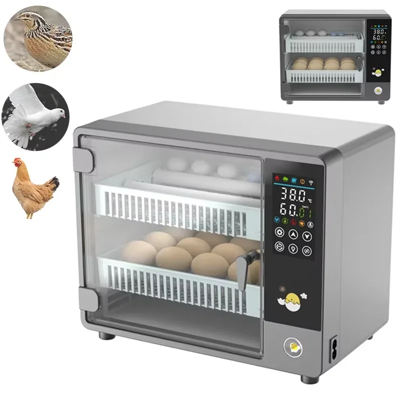 Poultry Incubator - حاضنة بيض ذكية أوتوماتيكية مع تحكم