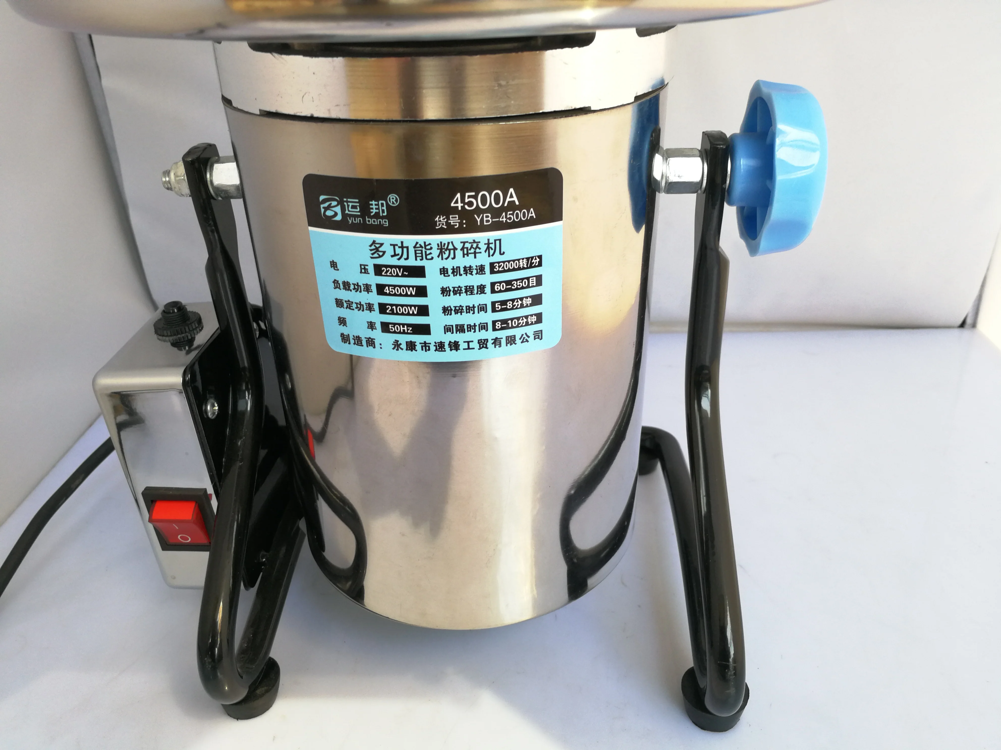مطحنة توابل الحبوب الكهربائية  - مراجعة Grain Mill Grinder وسعره