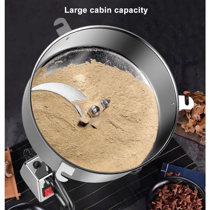 مطحنة حبوب كهربائية تجارية بقو - مراجعة Grain Mill Grinder وسعره