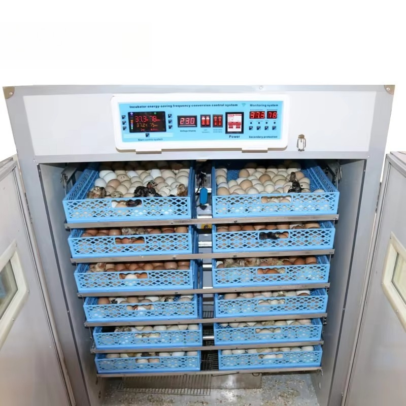 حاضنة بيض صناعية سعة 528-1056  - مراجعة Poultry Incubator وسعره