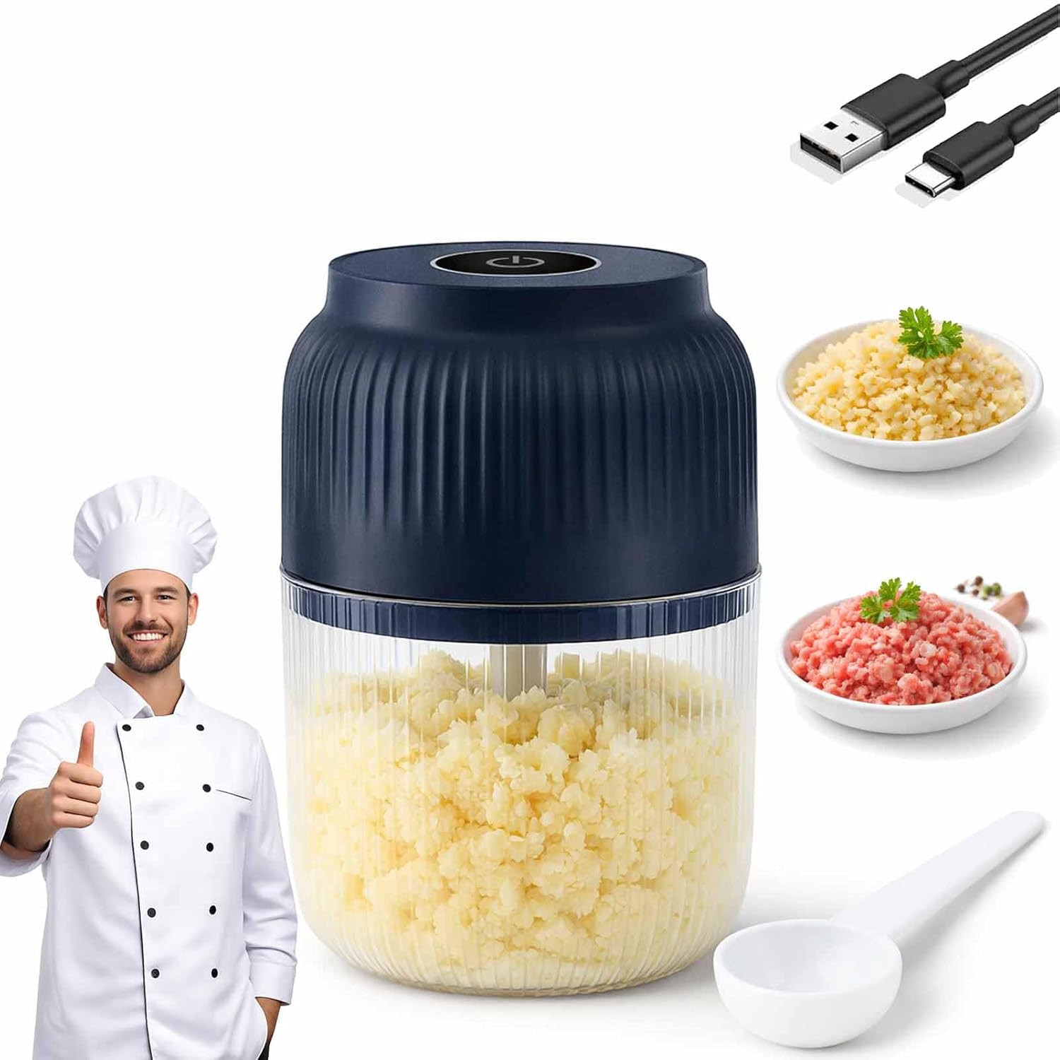 مفرمة ثوم كهربائية، مفرمة خضرو - مراجعة Grain Mill Grinder وسعره