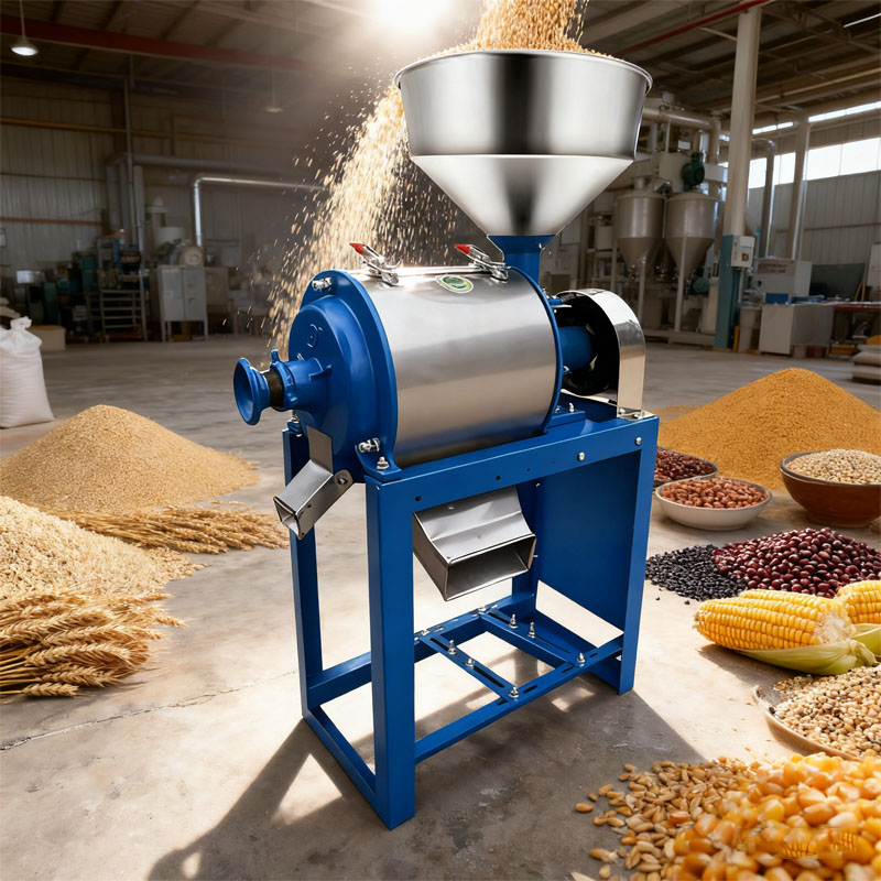 آلة طحن الحبوب المخصصة لطحن ال - مراجعة Grain Farming Agriculture وسعره