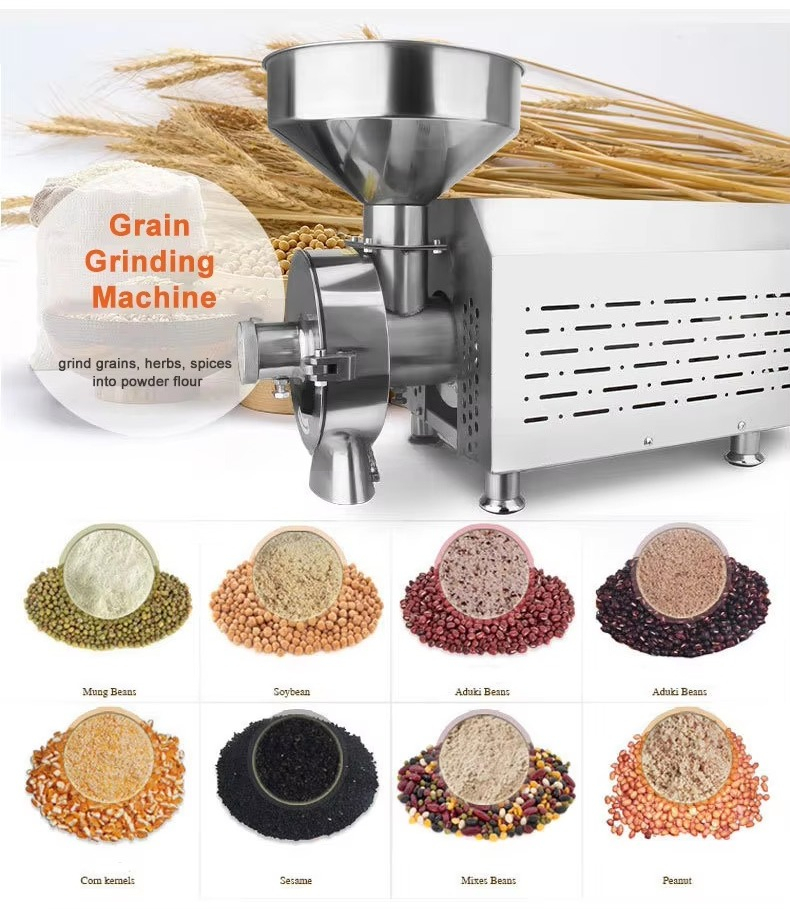 آلة طحن وسحق المساحيق التجارية - مراجعة Grain Mill Grinder وسعره