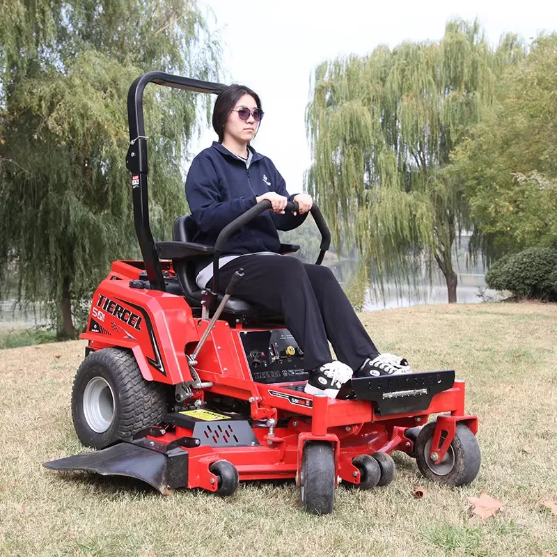 جزازة عشب تجارية آلية للركوب ب - مراجعة Farming Zero وسعره