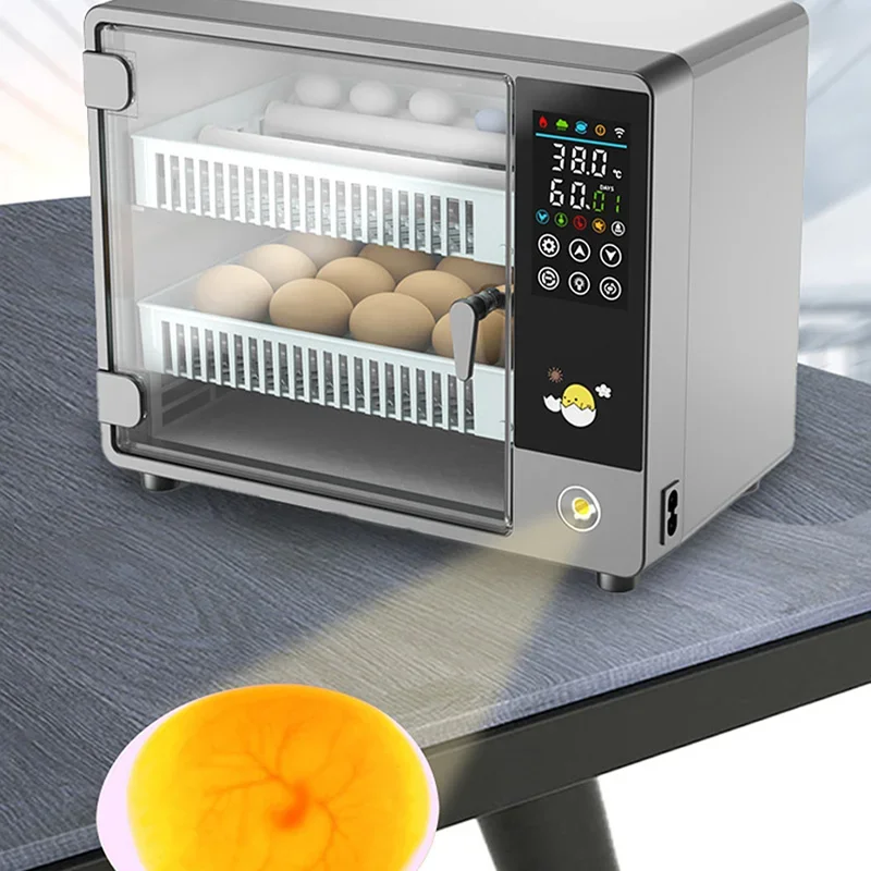 حاضنة بيض ذكية أوتوماتيكية مع  - مراجعة Poultry Incubator وسعره