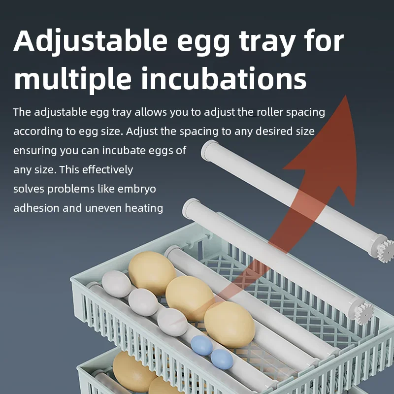 حاضنة بيض ذكية أوتوماتيكية مع  - مراجعة Poultry Incubator وسعره