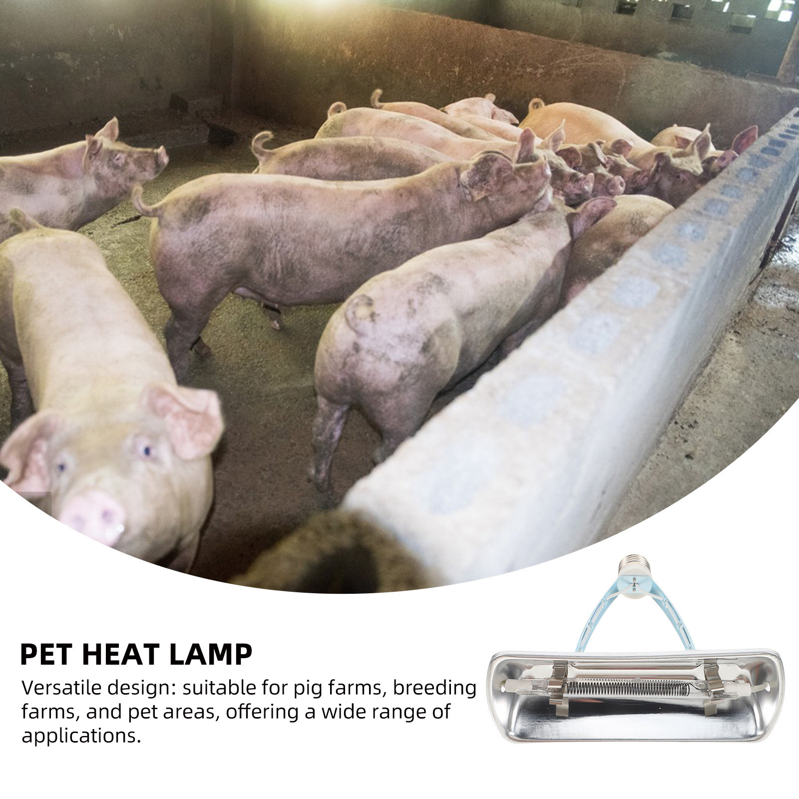 مصباح تدفئة لمزرعة الخنازير E2 - مراجعة Farming & Agriculture Word Stacks وسعره